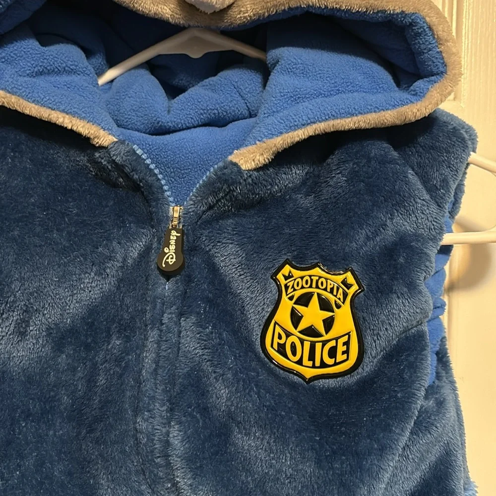 Disney Zootopia Judy Hopps fluffy Vest for Kids